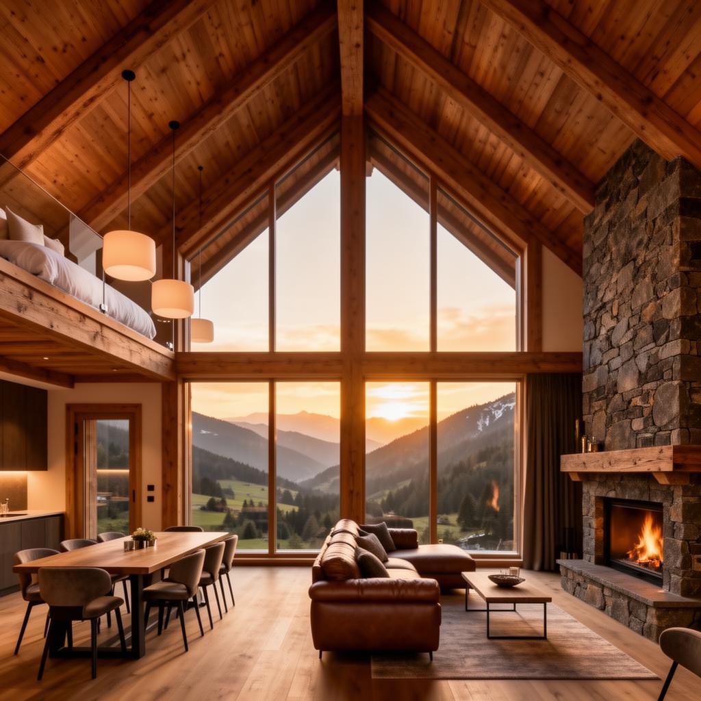 Chalé Vale — interior